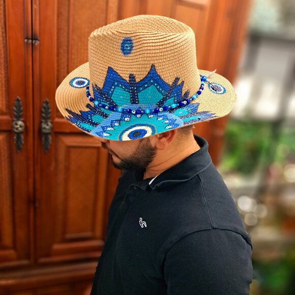 Mandala Hat Turkish Eye main image 8